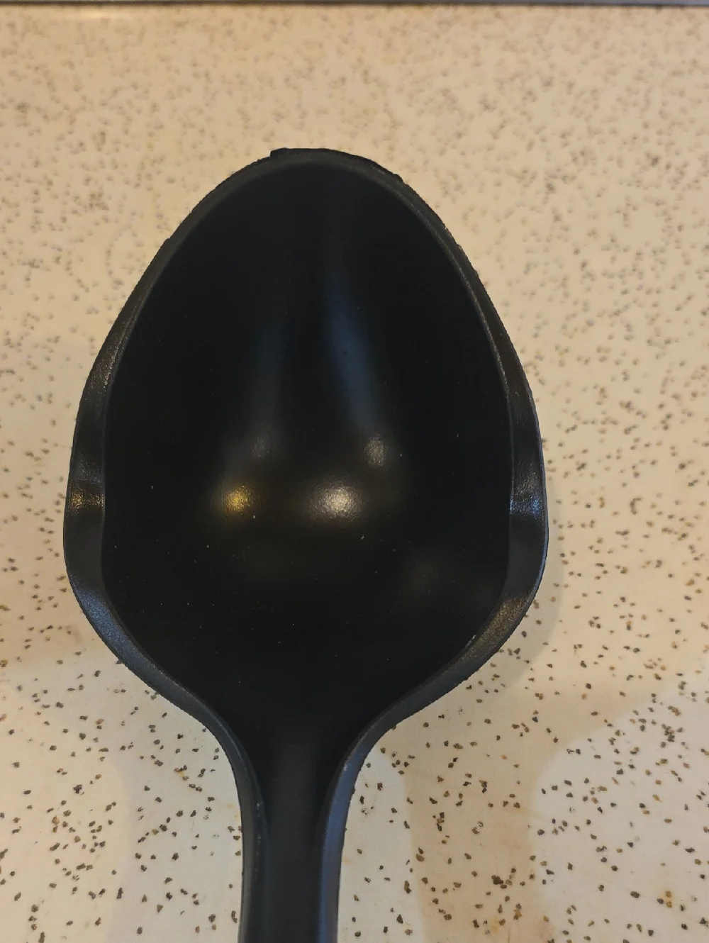 Black Nylon Slotted Spoon & Serving Ladle Set Heat‎ Resistant Unbranded